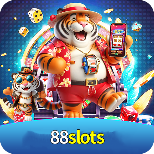 Imagem promocional da 88slots mostrando a plataforma e suas vantagens